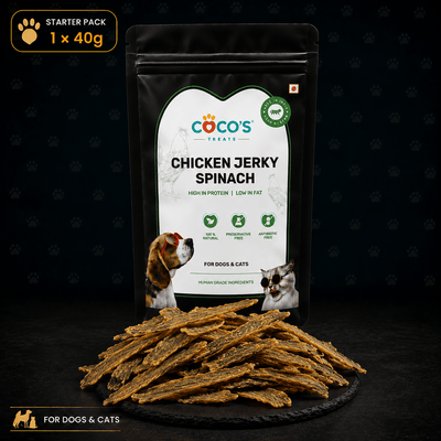 Chicken & Spinach Jerky