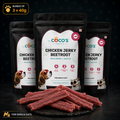 COCO'S Chicken & Beetroot Jerky Starter Pack – single pouch for cats and dogs