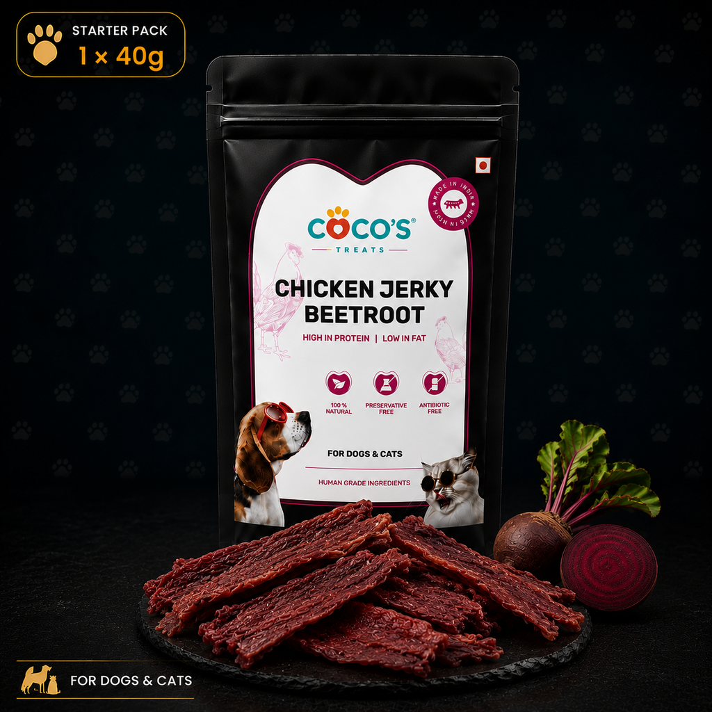 COCO's Chicken Jerky starter pack for beetroot