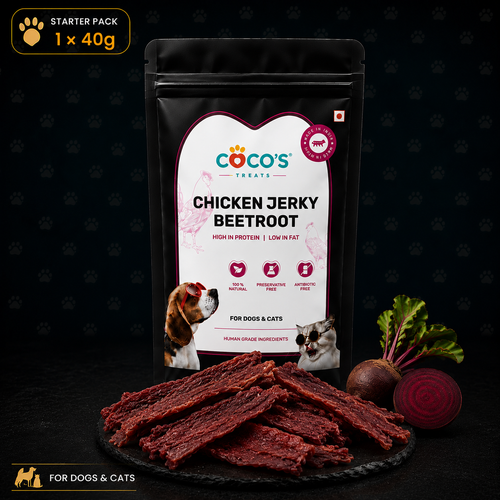 COCO's Chicken Jerky starter pack for beetroot
