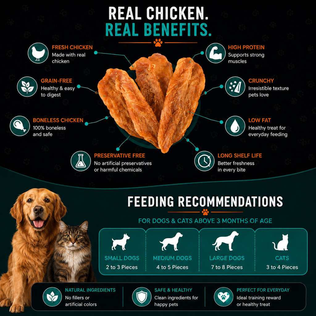 COCO'S Natural Chicken Jerky benefits and feeding guide
