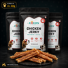 COCO'S Natural Chicken Jerky Treats for Dogs & Cats | Plain | Bundle of 3 × 40g