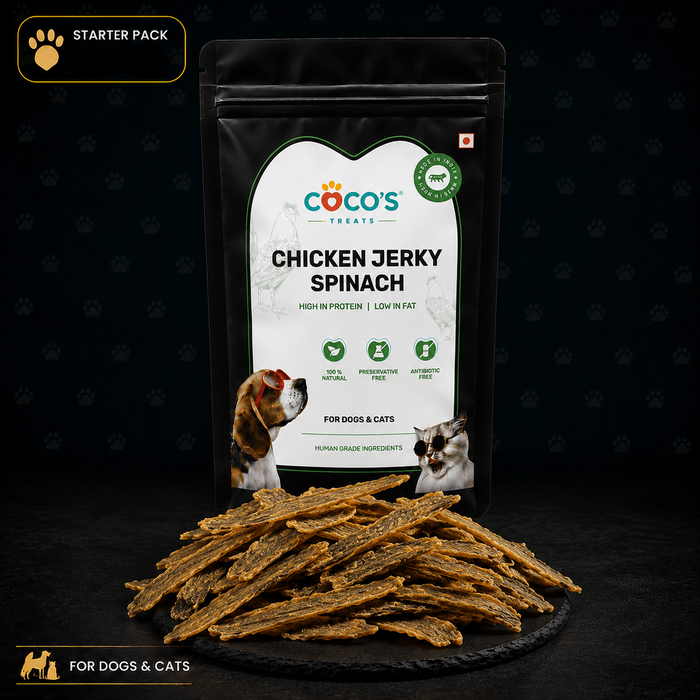 Chicken Jerky — Spinach